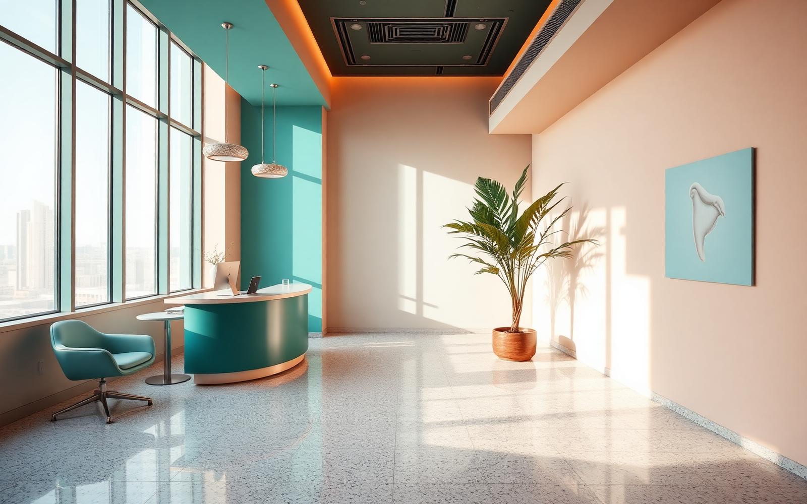 Modern dental clinic in Dubai Marina